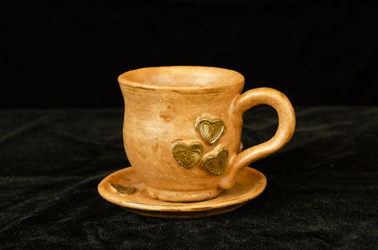 Gingerbread Cup and Saucer, Kapner 2022